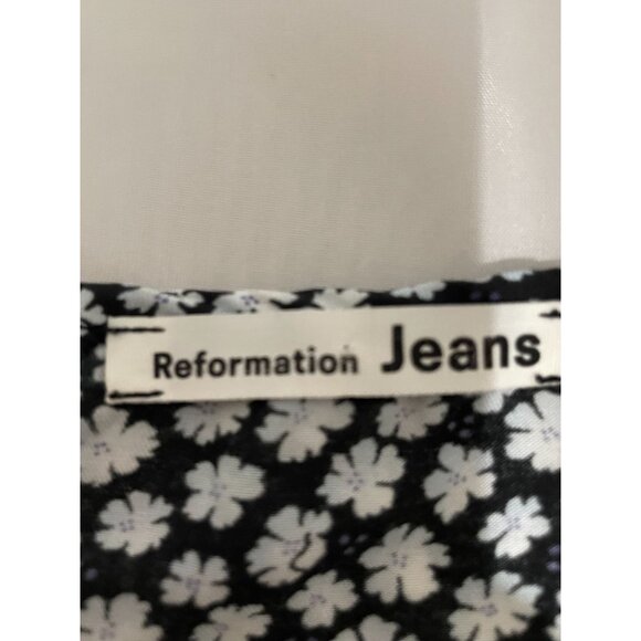 Reformation Jeans Mariah Dress Medium Floral Tencel Modal Midi Slip Dress - Picture 10 of 12